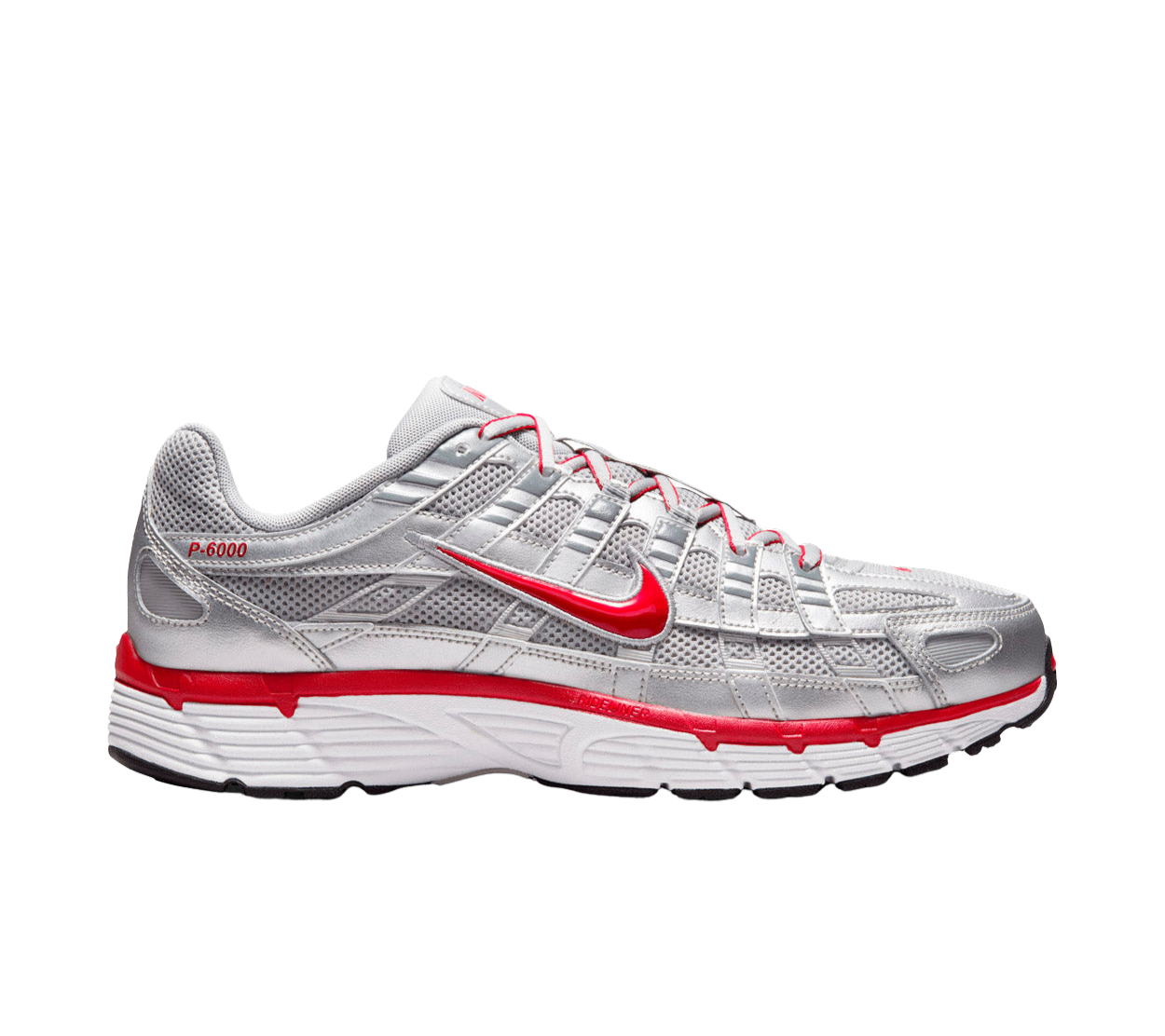 Nike P-6000 'Metallic Silver Gym Red'