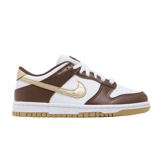 Nike Dunk Low GS 'Cacao Wow Metallic Gold