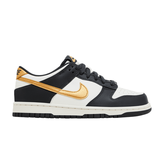 Nike Dunk Low GS 'Anthracite Metallic Gold'