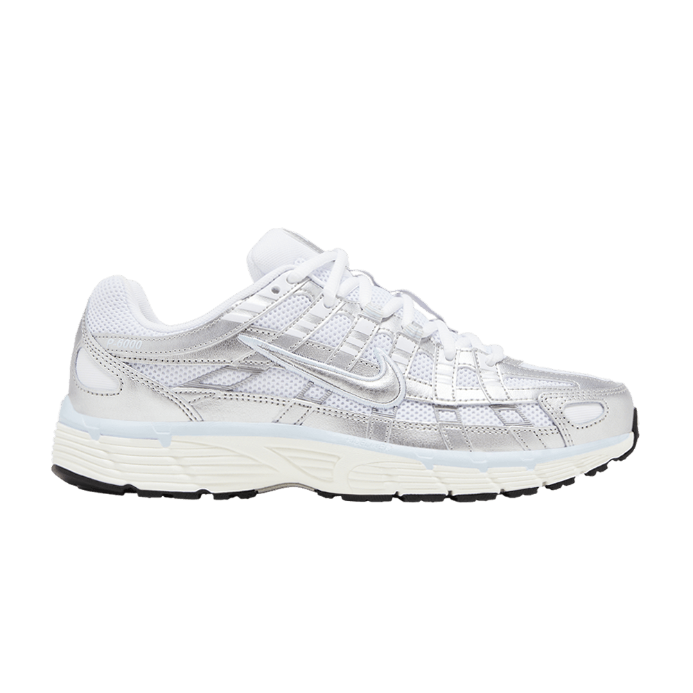 Nike Wmns P-6000 'White Metallic Silver'