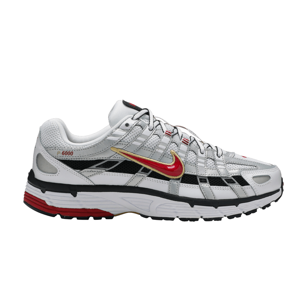 Nike Wmns P-6000 CNPT 'Metallic Silver Red'