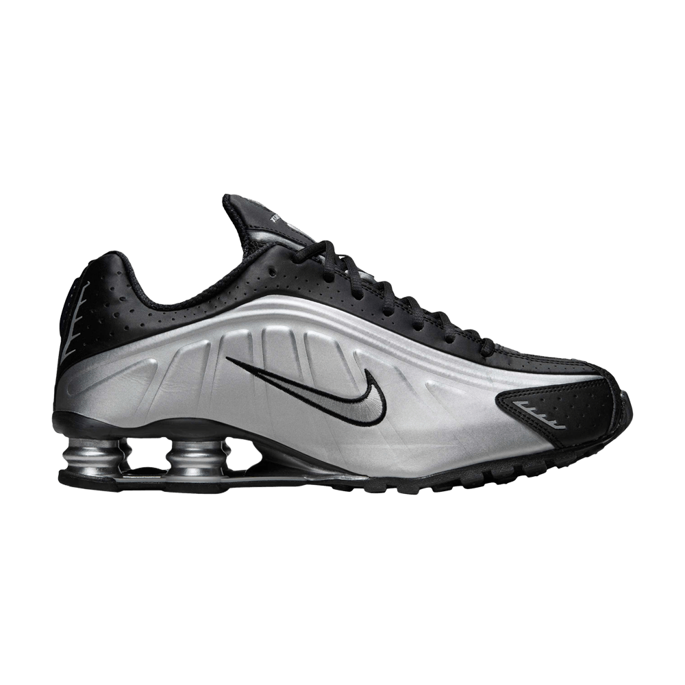 Nike Shox R4 'Metallic Silver Black'