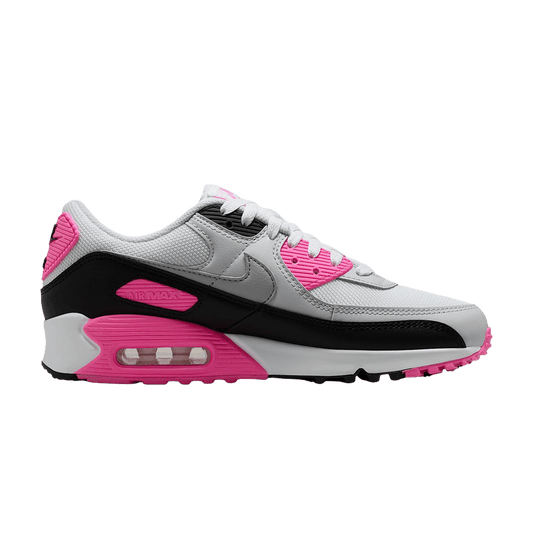 Nike Wmns Air Max 90 'White Pink Glow Black'